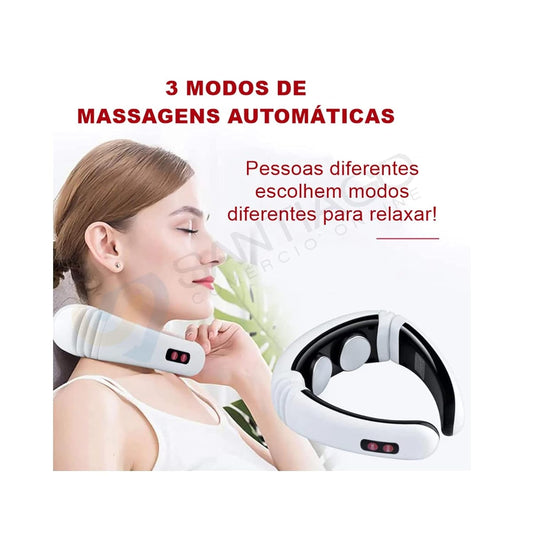 White NECK MASSAGER HX-5880