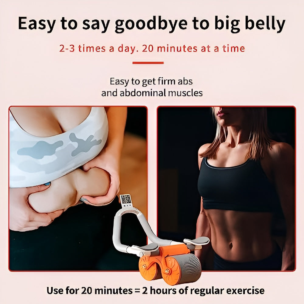 Rebound Abdominal Exercise Roller Wheel, designed for core workouts