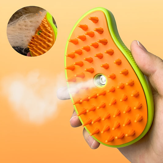 Cat Steam Brush | Cat Hair Brush with Steamer | New 3 In1 Steamy Pet Cat Brush Cleanser Vapor