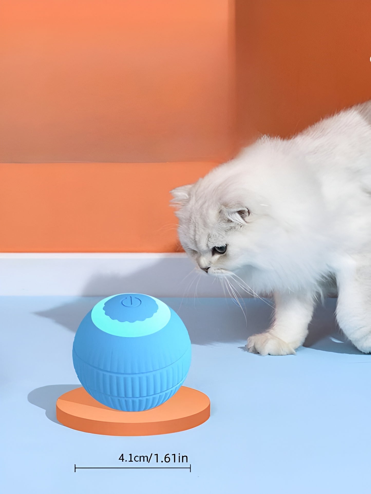 Automatic Cat Teaser Ball | Automatic Active Rolling Ball for Kitten & Dogs