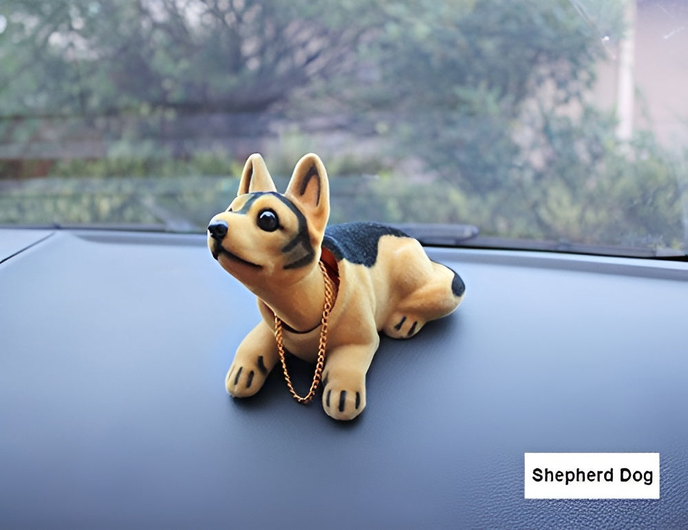 Car Dashboard Shaking Head Dog | Car Dashboard Dog | Moving Head Dog Toy