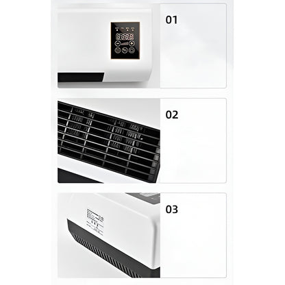 Mini Wall Mounted Air Conditioner (Heat Fan) Portable Air Conditioner Wall Mounted AC Fan