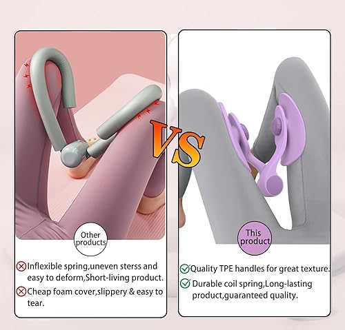Thigh Master Hip Trainer & Kegel Exerciser | 360° Adjustable Pelvic Floor Trainer for Inner Thigh, Hip, and Postpartum Recovery