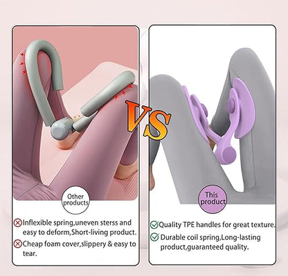 Thigh Master Hip Trainer & Kegel Exerciser | 360° Adjustable Pelvic Floor Trainer for Inner Thigh, Hip, and Postpartum Recovery