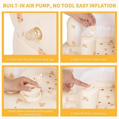 Baby Inflatable Sofa Seat – Safe & Comfortable Sitting Chair