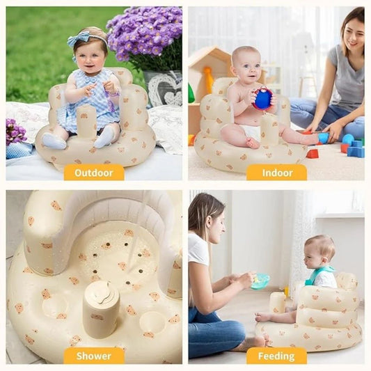 Baby Inflatable Sofa Seat – Safe & Comfortable Sitting Chair