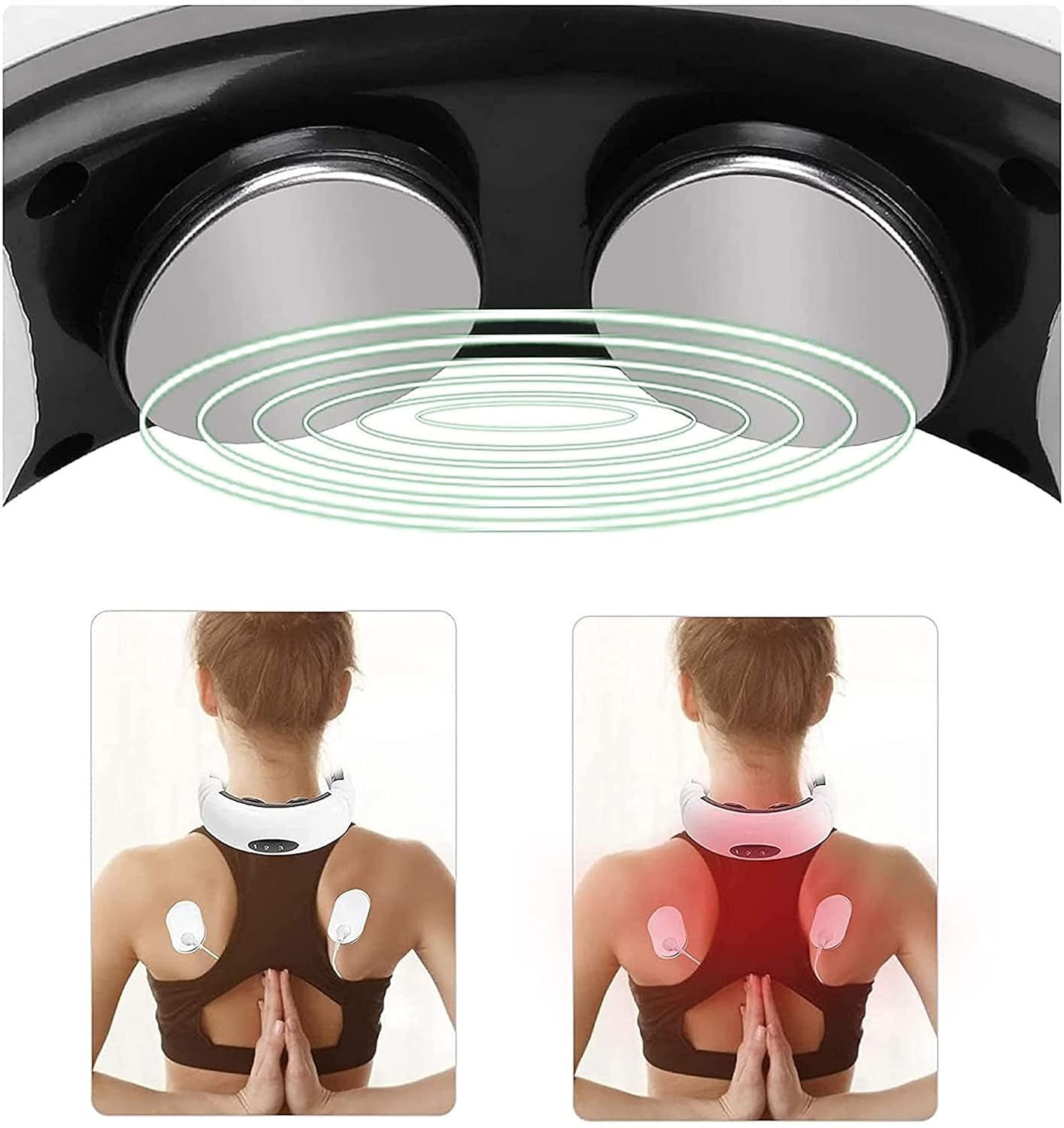 White NECK MASSAGER HX-5880