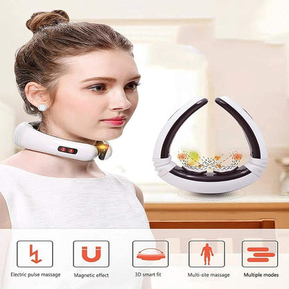 White NECK MASSAGER HX-5880