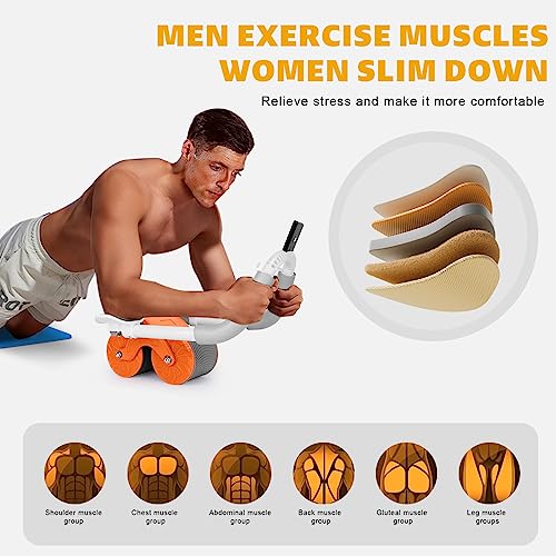 Rebound Abdominal Exercise Roller Wheel, designed for core workouts