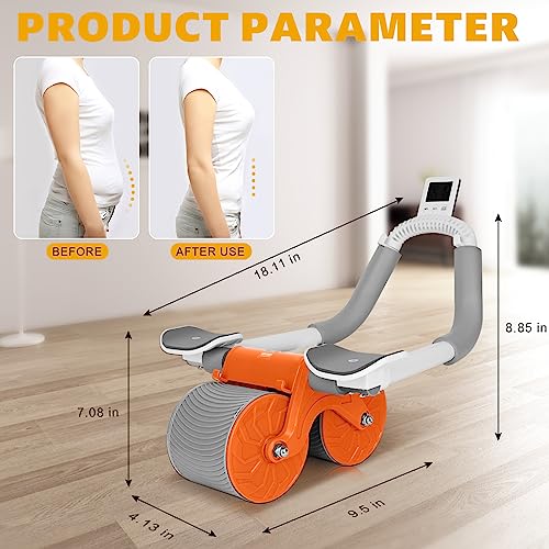 Rebound Abdominal Exercise Roller Wheel, designed for core workouts