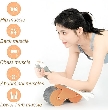 Rebound Abdominal Exercise Roller Wheel, designed for core workouts