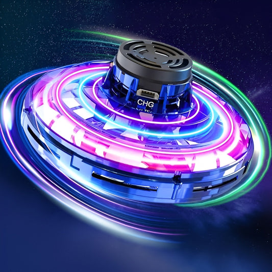 Magic Flying Spinner Toy | Hand-Controlled Boomerang Flying Spinner with LED Lights