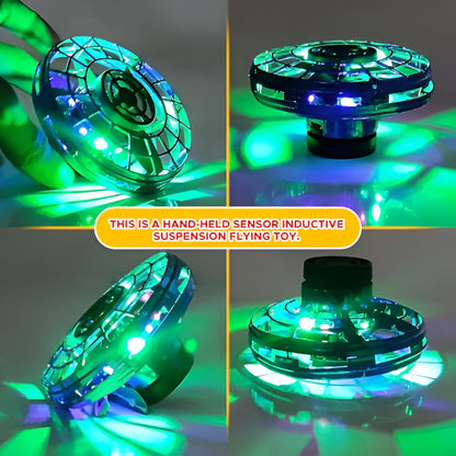 Magic Flying Spinner Toy | Hand-Controlled Boomerang Flying Spinner with LED Lights