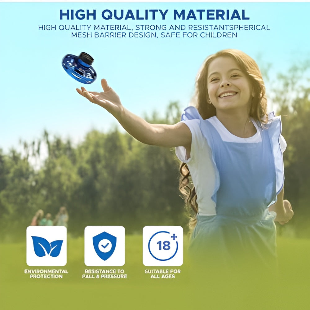 Magic Flying Spinner Toy | Hand-Controlled Boomerang Flying Spinner with LED Lights