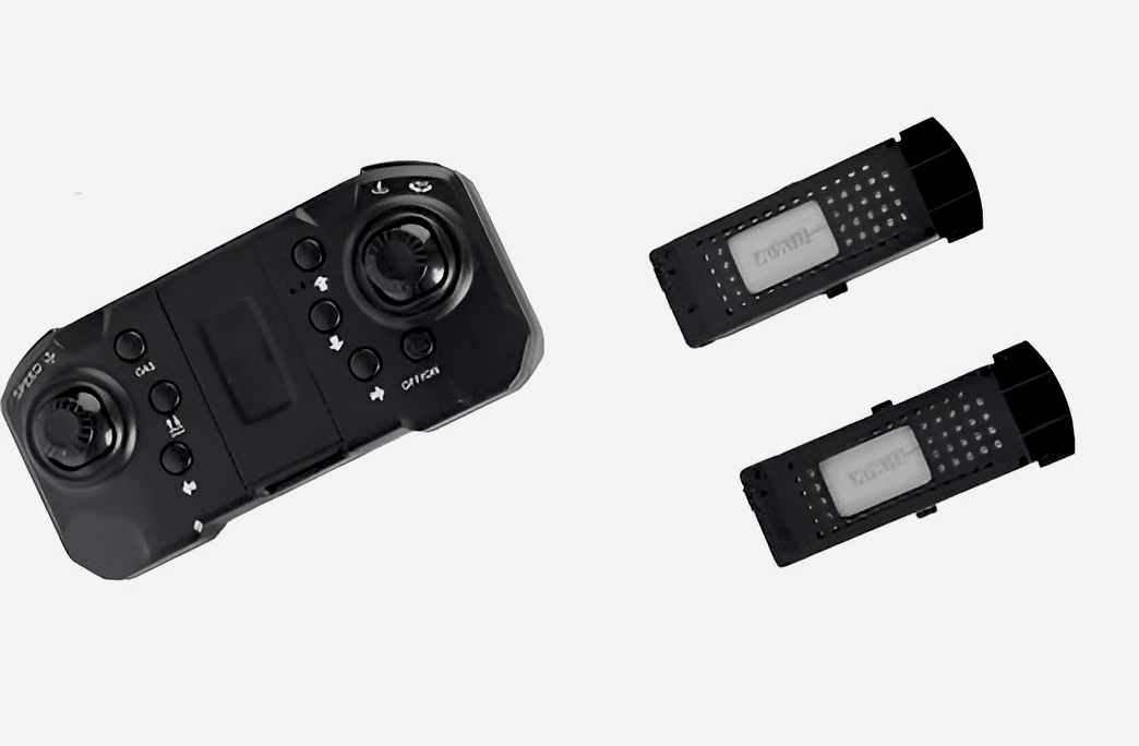 J-2 Dual Foldable RC Drone | 360° Flips & Rolls | Altitude Hold | Headless Mode