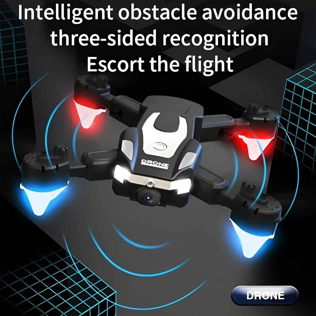 J-2 Dual Foldable RC Drone | 360° Flips & Rolls | Altitude Hold | Headless Mode