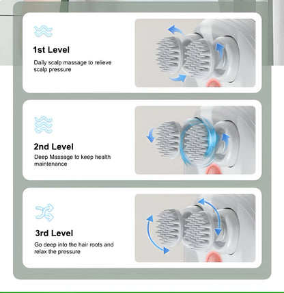 Revive Scalp Massager | 96 Silicon Kneading Points with Detachable Heads