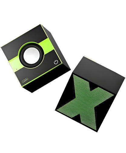 Portable Mini Bluetooth Speaker, X-Shaped Design