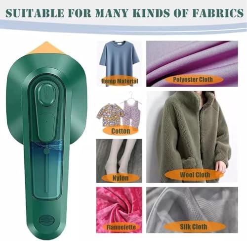 Micro Portable Steam Iron | Mini Ironing Machine for Clothes | Supports Dry and Wet Ironing