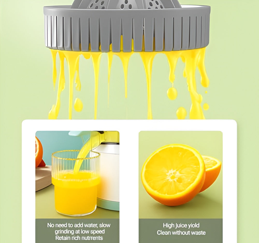 Electric Citrus Juicer Rechargeable | 45W Portable Orange Lemon Extractor