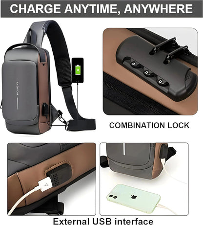 Crossbody Bags For Men Waterproof Shoulder Bag Men Side Bags