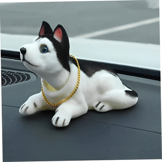 Car Dashboard Shaking Head Dog | Car Dashboard Dog | Moving Head Dog Toy