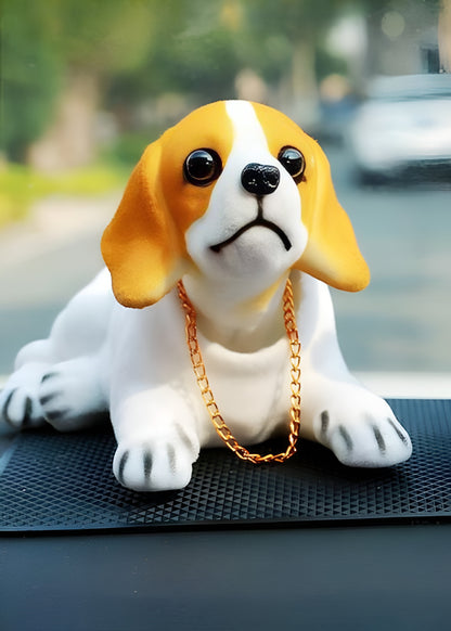 Car Dashboard Shaking Head Dog | Car Dashboard Dog | Moving Head Dog Toy