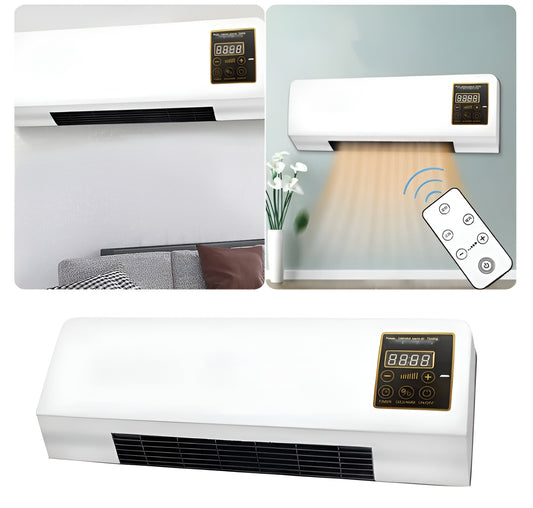 Mini Wall Mounted Air Conditioner (Heat Fan) Portable Air Conditioner Wall Mounted AC Fan