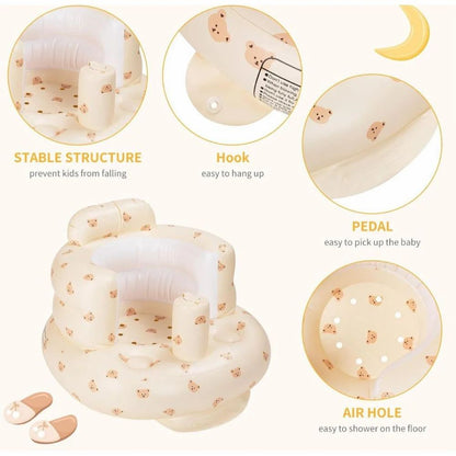 Baby Inflatable Sofa Seat – Safe & Comfortable Sitting Chair