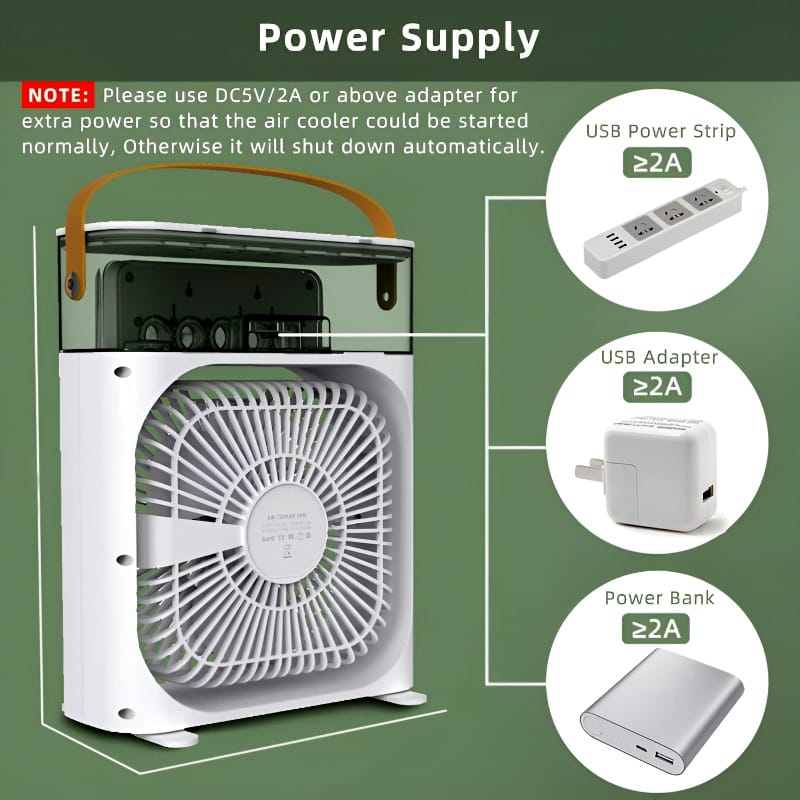 Portable Air Cooler Fan