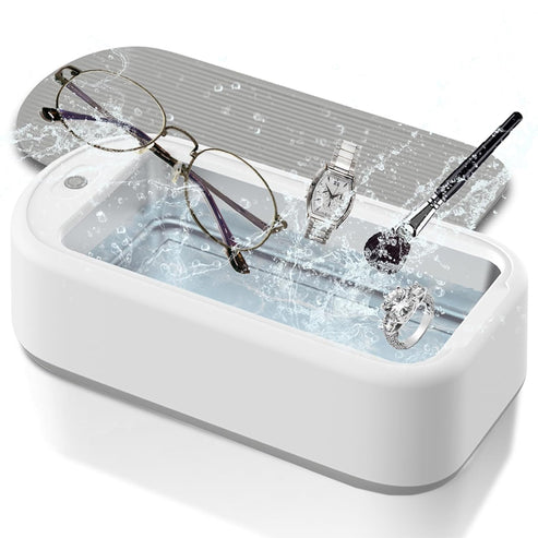 Ultrasonic Jewelry Cleaner – Portable High-Frequency Cleaning Machine for Jewellery, Glasses & Watches