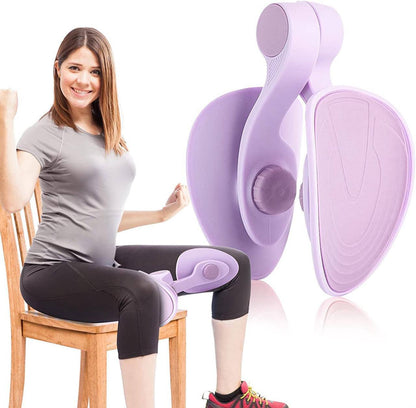 Thigh Master Hip Trainer & Kegel Exerciser | 360° Adjustable Pelvic Floor Trainer for Inner Thigh, Hip, and Postpartum Recovery