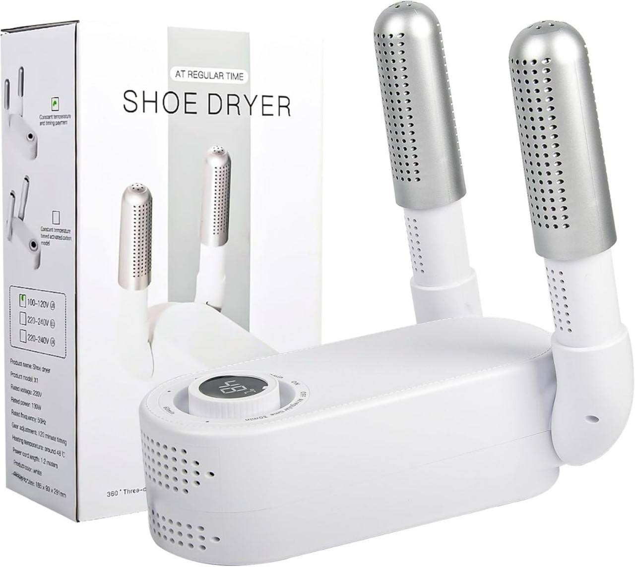 Electric Shoe Dryer | Glove Dryer | Dry Wet Shoes with 360°Heat Blower | Electric Shoe Warmer
