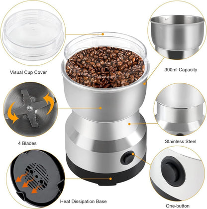 Electric grinder stainless steel grinder mini electric grinder