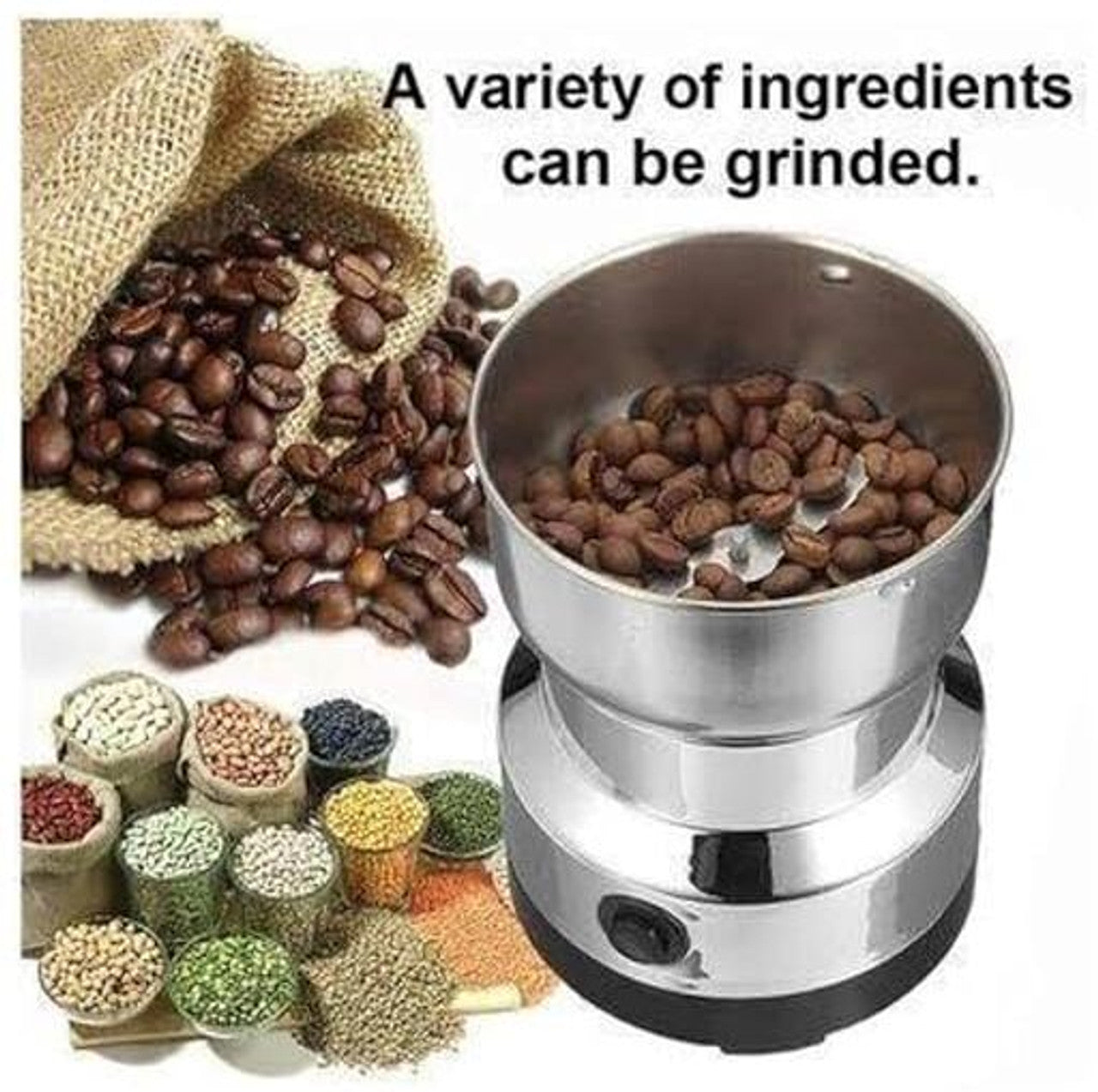 Electric grinder stainless steel grinder mini electric grinder