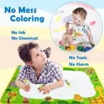 Kids Magic Water Drawing Mat | Reusable Water Mat | Water Doodle Mat for Kids